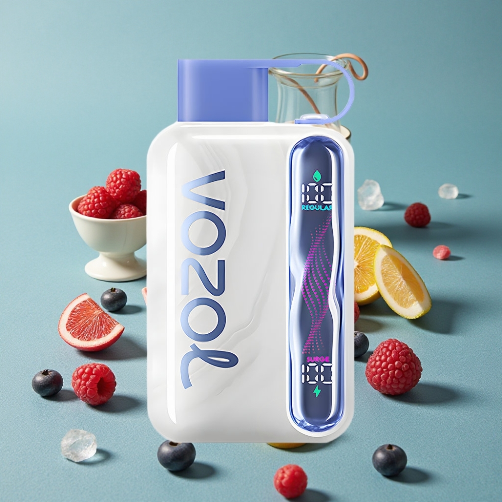 VOZOL STAR 40000 Puffs Dispositivo Vape Azul Razz Hielo 1000mAh Tipo-C Nicotina 20/50mg/ml