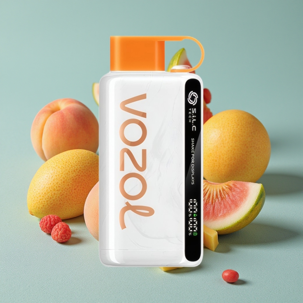VOZOL STAR 9000/12000 Desechable Duradero 650mAh Sabor Melocotón Mango Sandía Reciclado