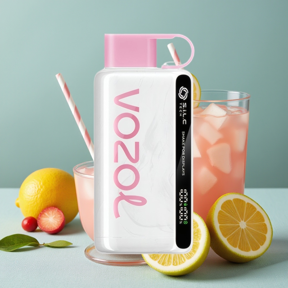 VOZOL STAR 9000/12000 Desechable Vape Limonada Rosa con S.i.L.C TECH y 650mAh