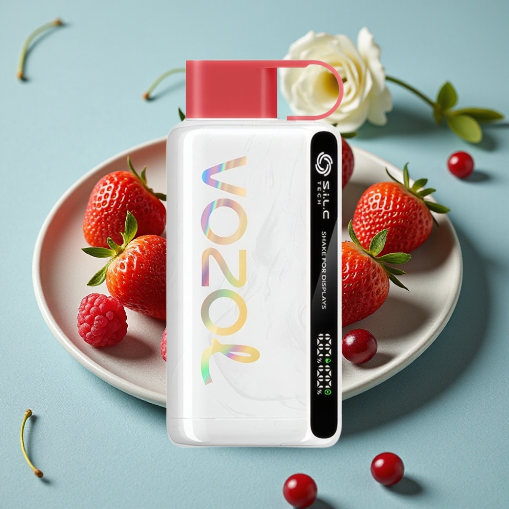 VOZOL STAR 9000/12000 Desechable con Sabor a Fresa Frambuesa Cereza, S.i.L.C TECH, 650mAh