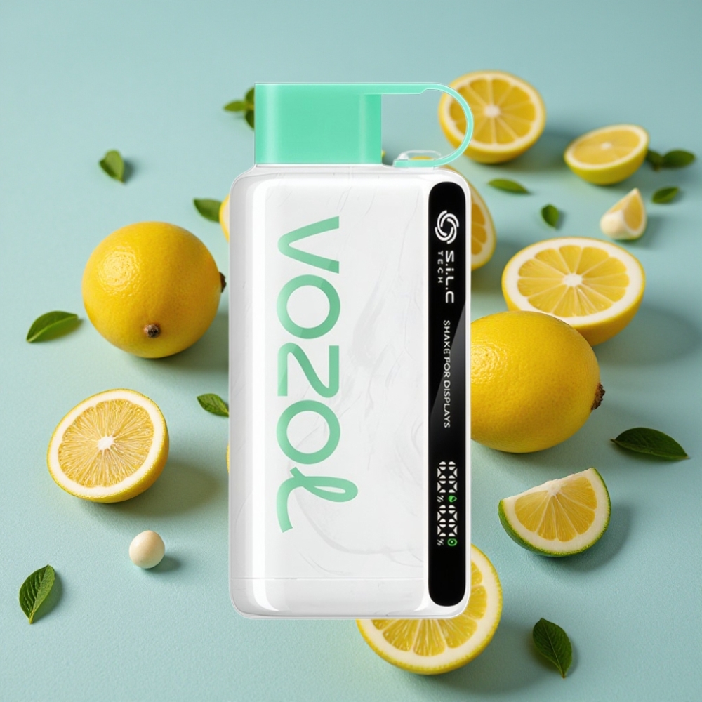 VOZOL STAR 9000/12000 Disposable Vape Limón Menta con S.i.L.C TECH y 650mAh