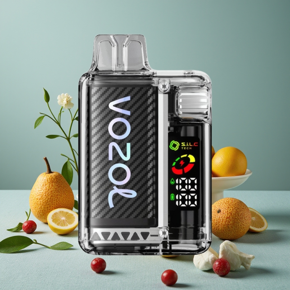 VOZOL Vista 20000 Puffs Recargable Pantalla OLED S.i.L.C Tech Dual Mesh Coil Sabor Lava Fuego