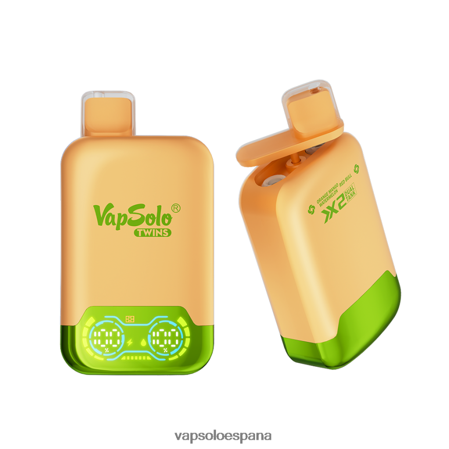 Vapsolo Madrid - VapSolo TWINS vaporizador desechable sandía mango naranja y red bull 48220630
