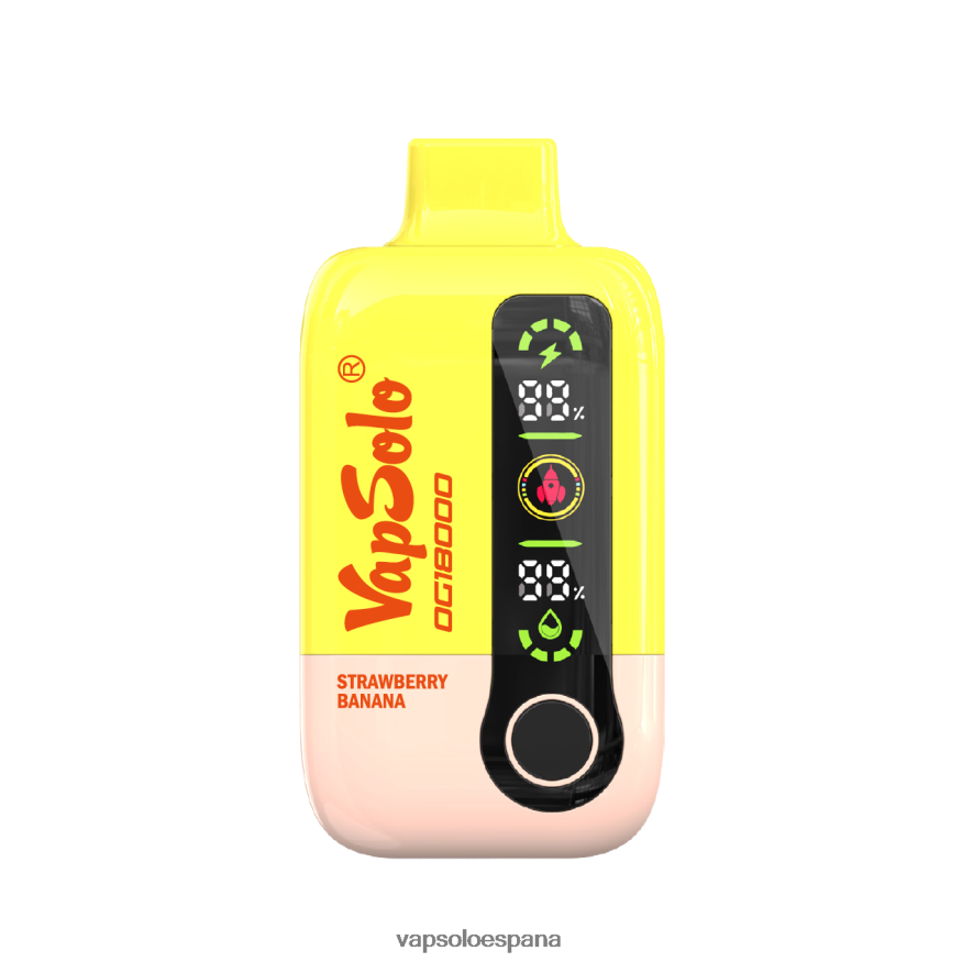 Vaper Desechable Vapsolo - VapSolo DG18000 vaporizador desechable plátano fresa 48220656