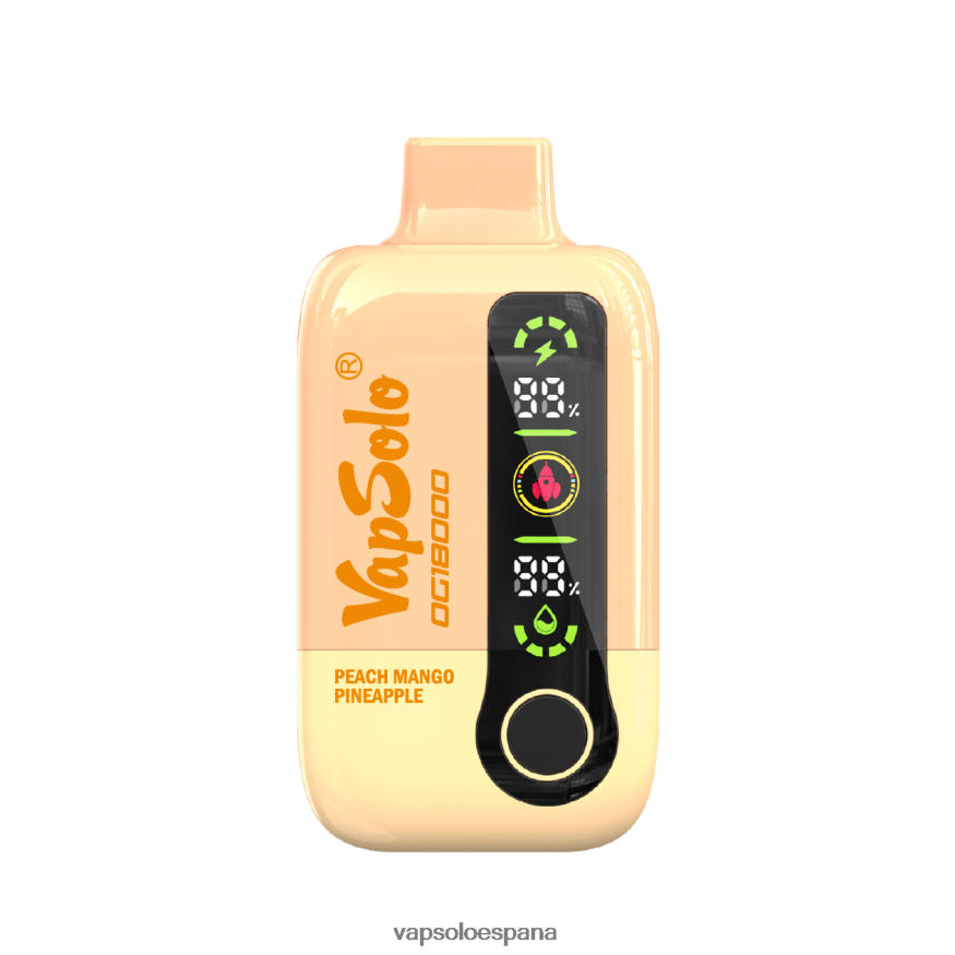 Vapsolo Nicotina - VapSolo DG18000 vaporizador desechable durazno mango piña 48220653