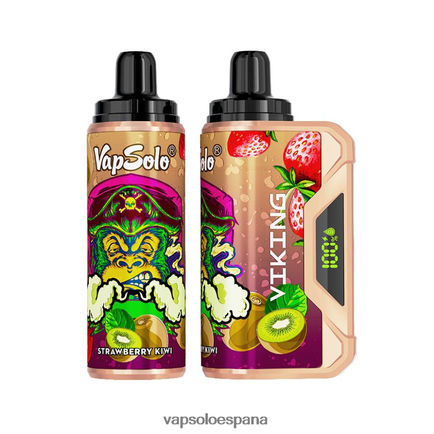 Vapsolo Madrid - VapSolo VIKING vaporizador desechable kiwi fresa 48220644