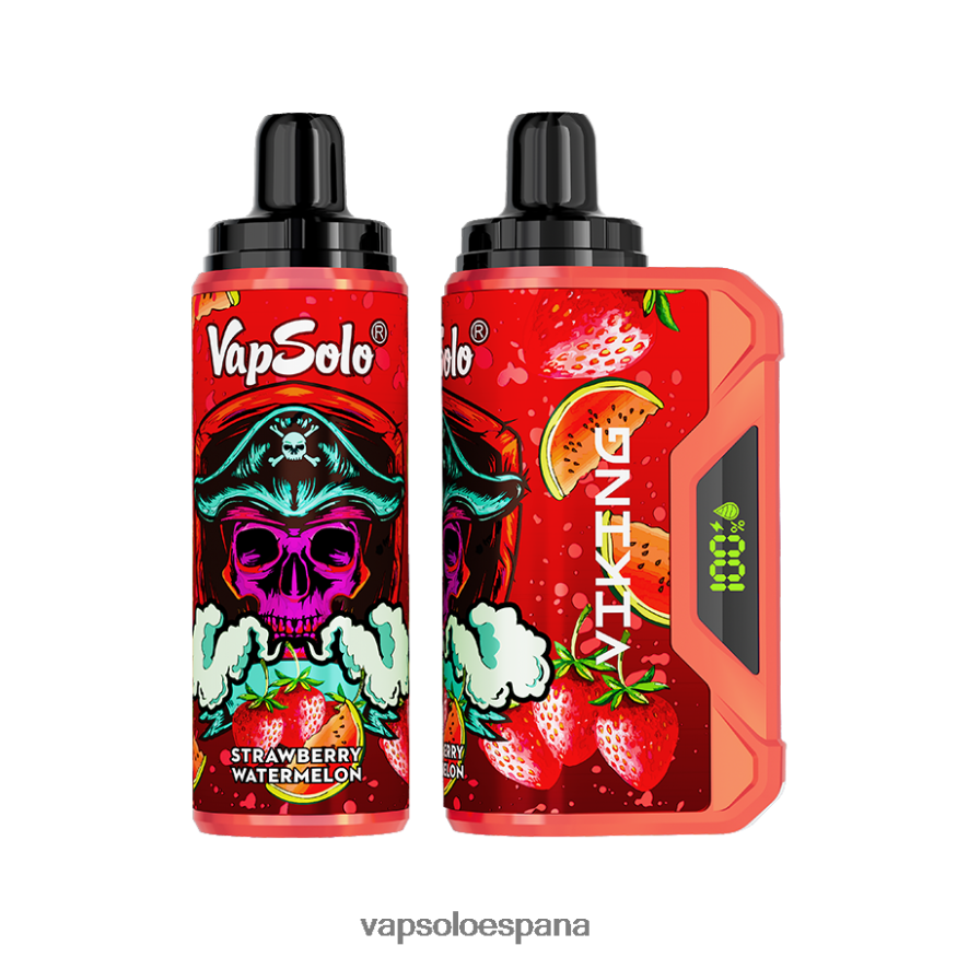 Vapsolo Nicotina - VapSolo VIKING vaporizador desechable sandia fresa 48220646